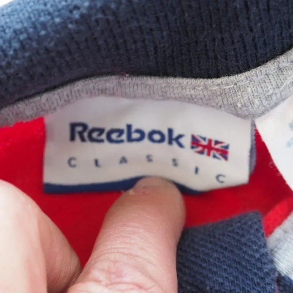 Reebok Classic Vintage 90s Y2K‎ Polo Shirt Red / White Toddler 24M